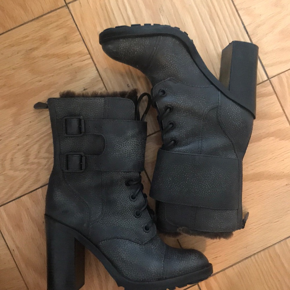Tory Burch booties with fur